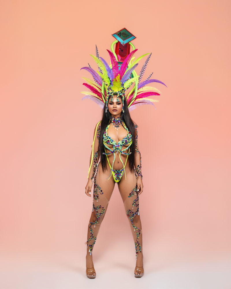 Twist Frontline with Deluxe Backpack & Feathered Tiara